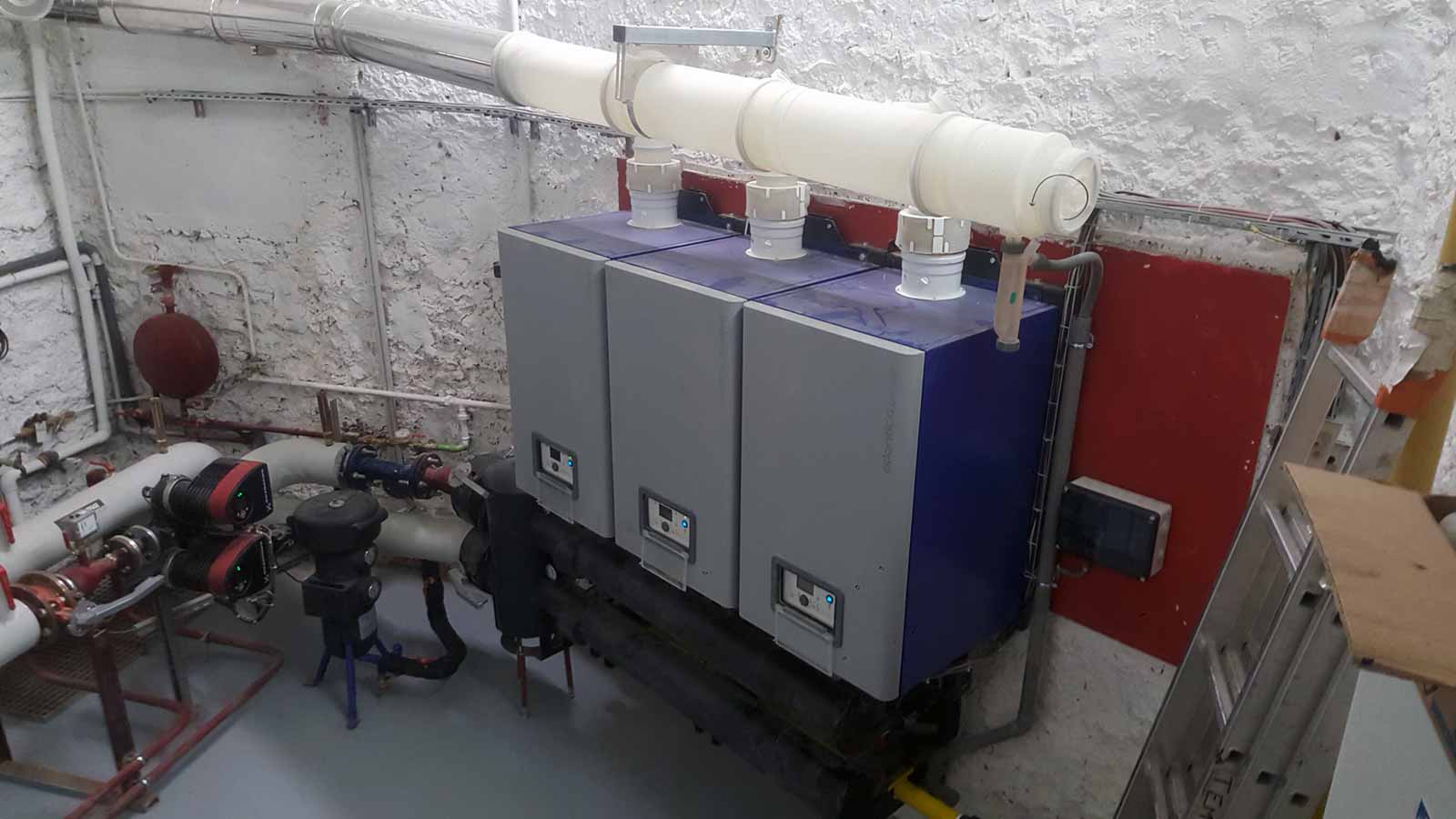 Chaufferie industrielle, finalisation, APC Services