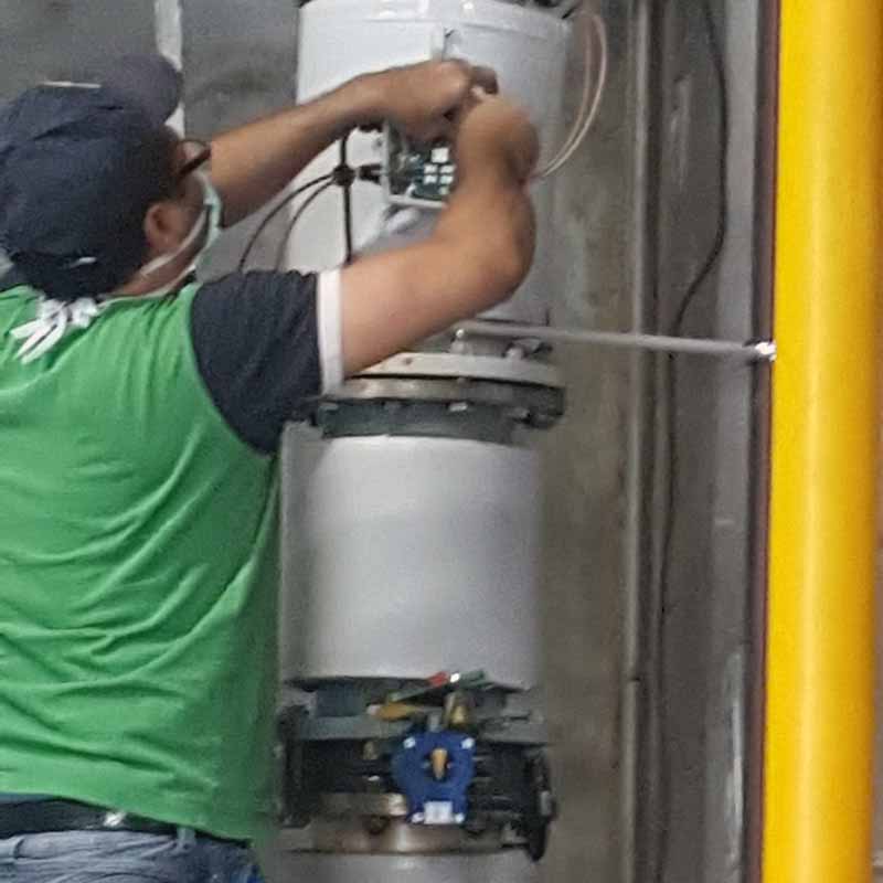 Réglages installation chaufferie, APC Services